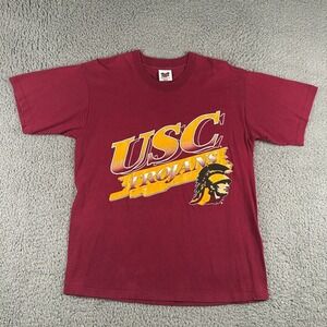 Vintage TNT Trau & Loevner USC Trojans Shirt Adult Large Single Stitch‎